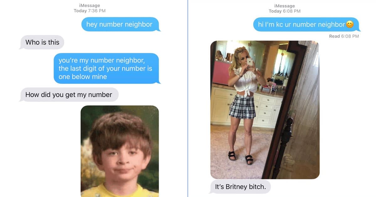 22 "Number Neighbor" Conversations That'll Make You Spit Out Your Water — They're That Funny