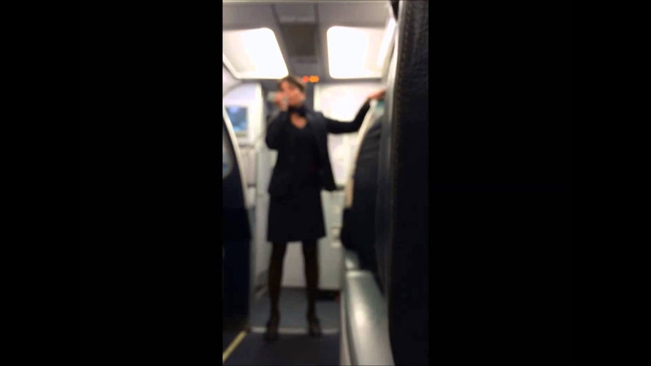 TBMM: The funniest flight attendant!