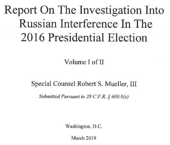 A Technical and Cultural Assessment of the Mueller Report PDF
