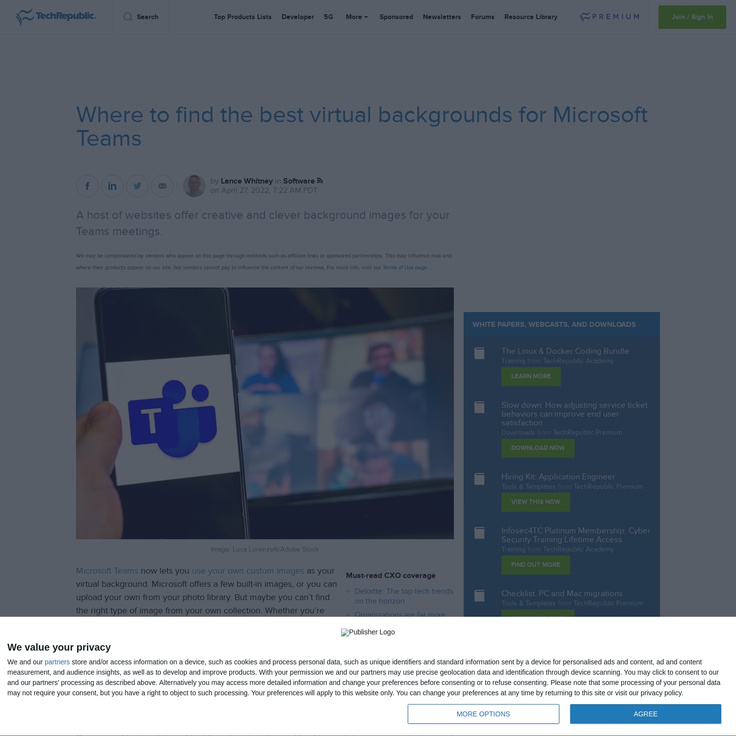 Where to find the best virtual backgrounds for Microsoft Teams