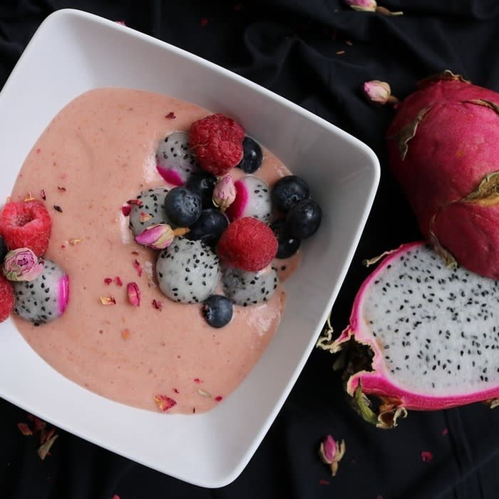 Dragon Fruits Smoothie - Let's Ready to Taste a Different Flavour