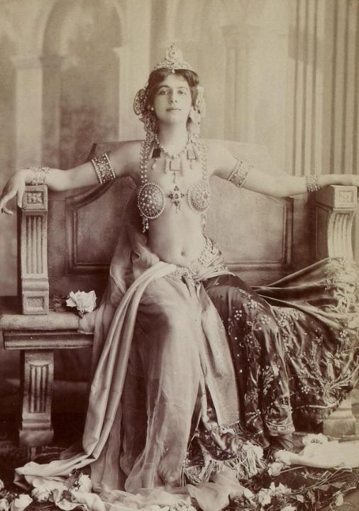 Mata Hari, 1906. Born Margaretha Geertruida Zelle, August 7, 1876, Leeuwarden, Netherlands.