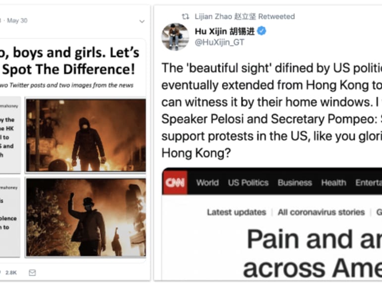 China, Iran, and Russia worked together to call out US hypocrisy on BLM protests
