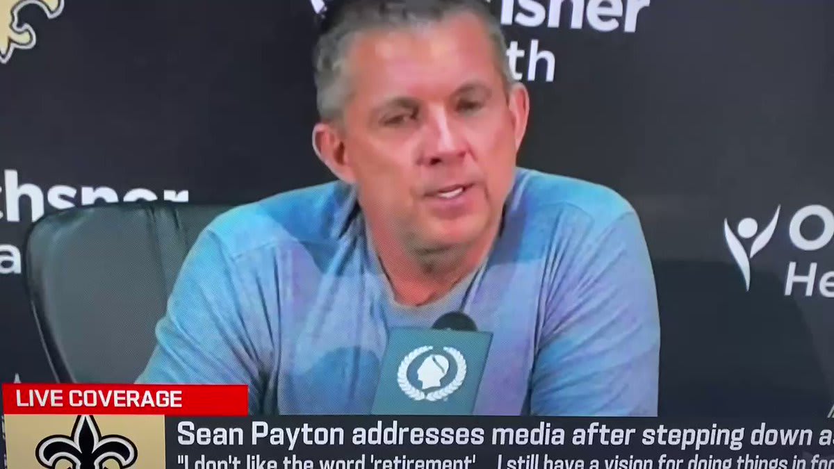 Sean Payton: "I'll be honest I've been watching the Bengals and I'm rooting for them in the postseason but the Who Dey thing... it came after"