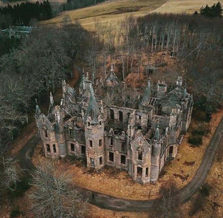 Dunalister Castle. Scotland