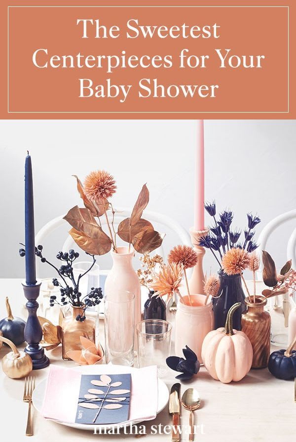 The Sweetest Centerpieces for Your Baby Shower