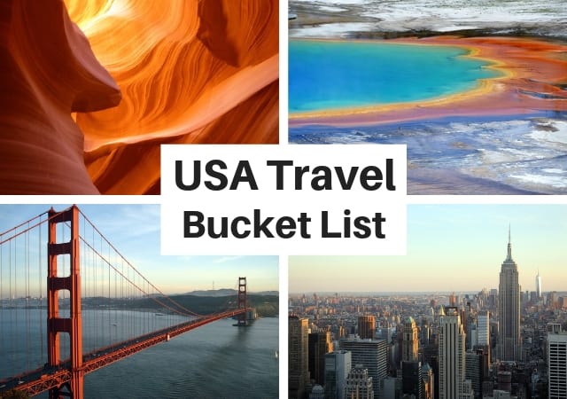 The Ultimate USA Travel Bucket List: 125+ AMAZING Places to Visit