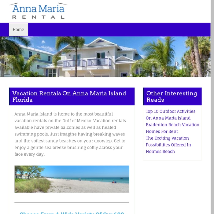 Anna Maria Island Vacation Rentals