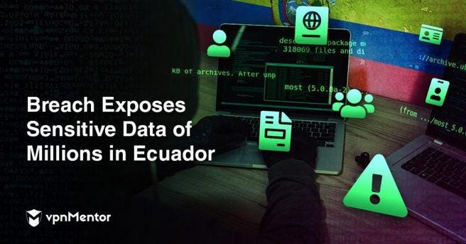 Personal Data Of Entire 16.6 Million Population Of Ecuador Leaked Online