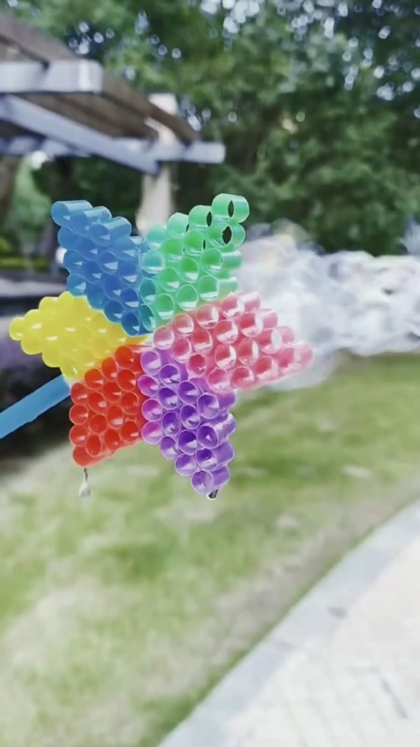 How to Make your Own Bubble Blower -EasyCraft for Kids