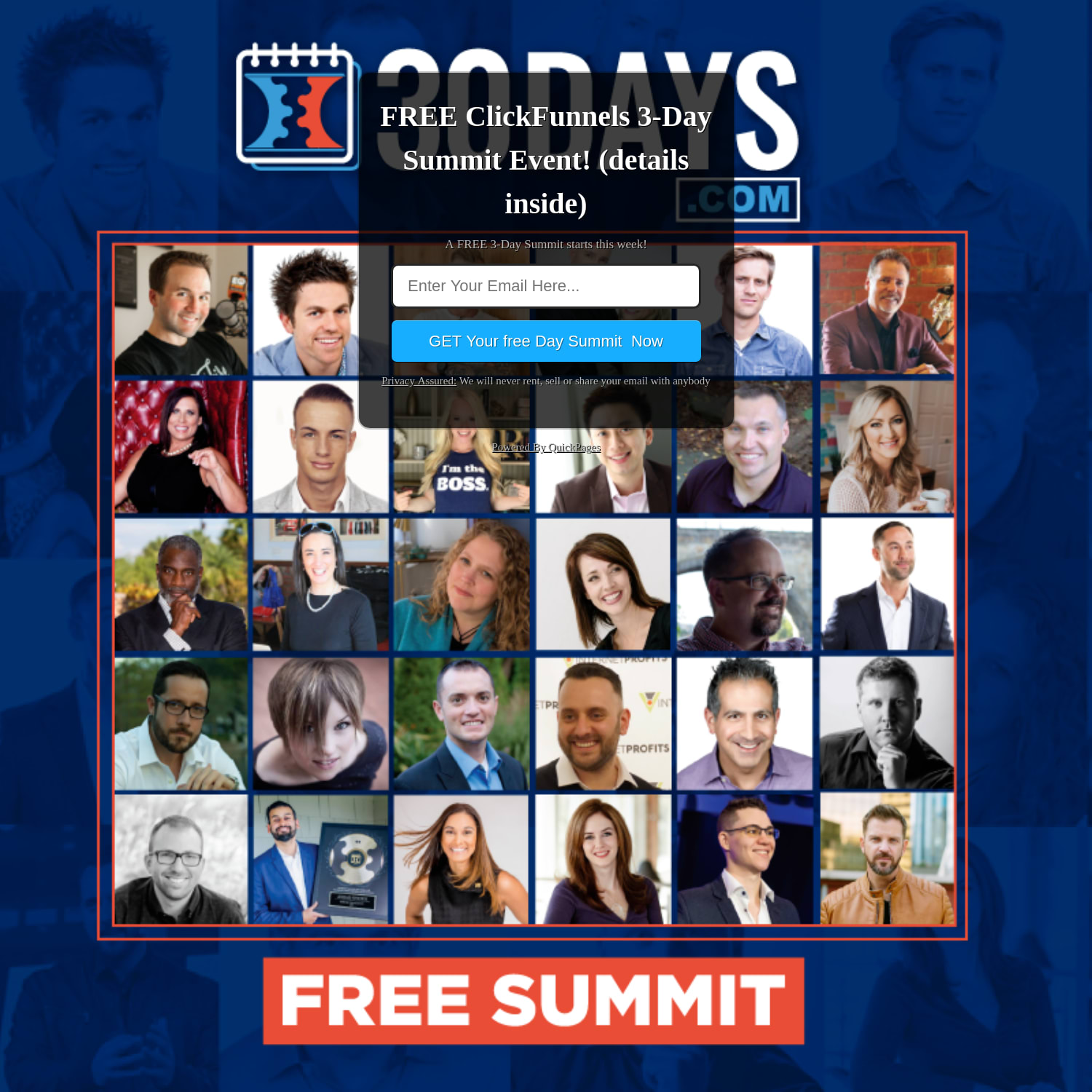 A FREE 3-Day Summit starts this week!