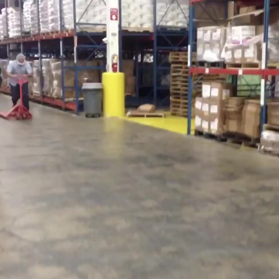 HMB while drift precisely on a pallet jack.