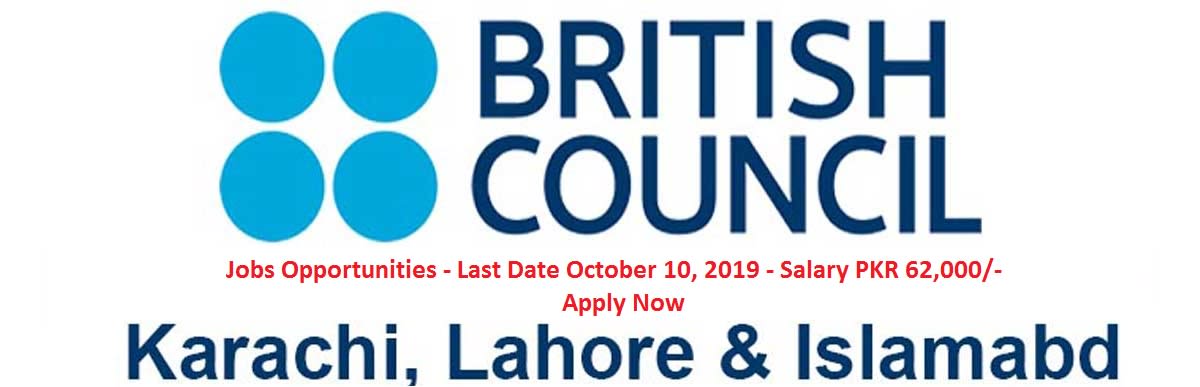 Job Opportunities in British Council Pakistan - Job Seekers