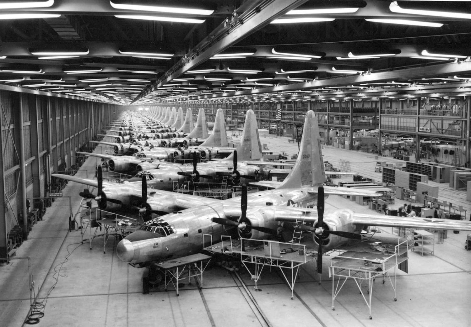 B-32 Bomber Factory in Fort Worth, Texas - 1944