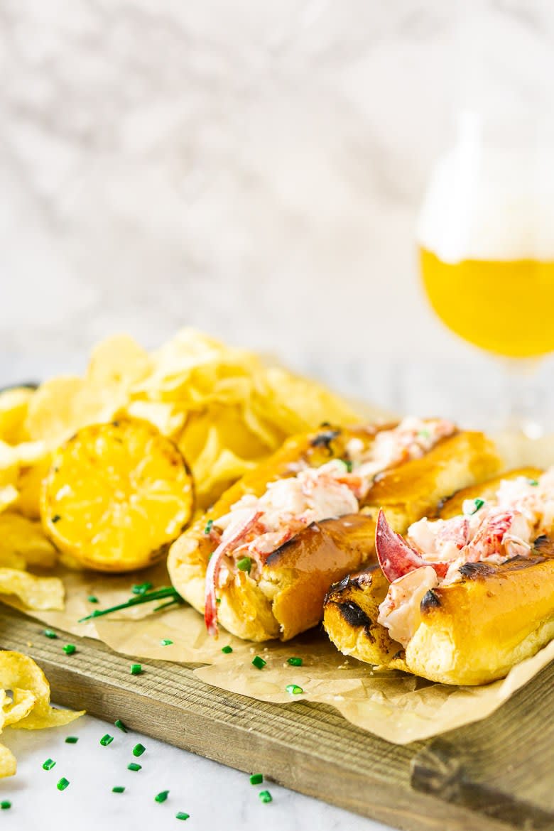 Maine-Style Lobster Rolls