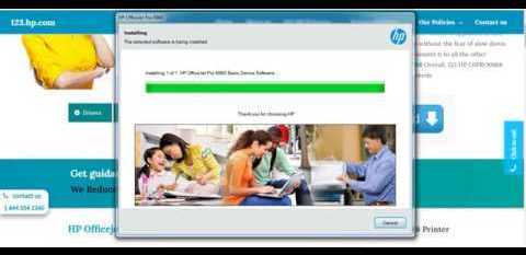 HP Officejet Pro 6968 Printer Setup & Install