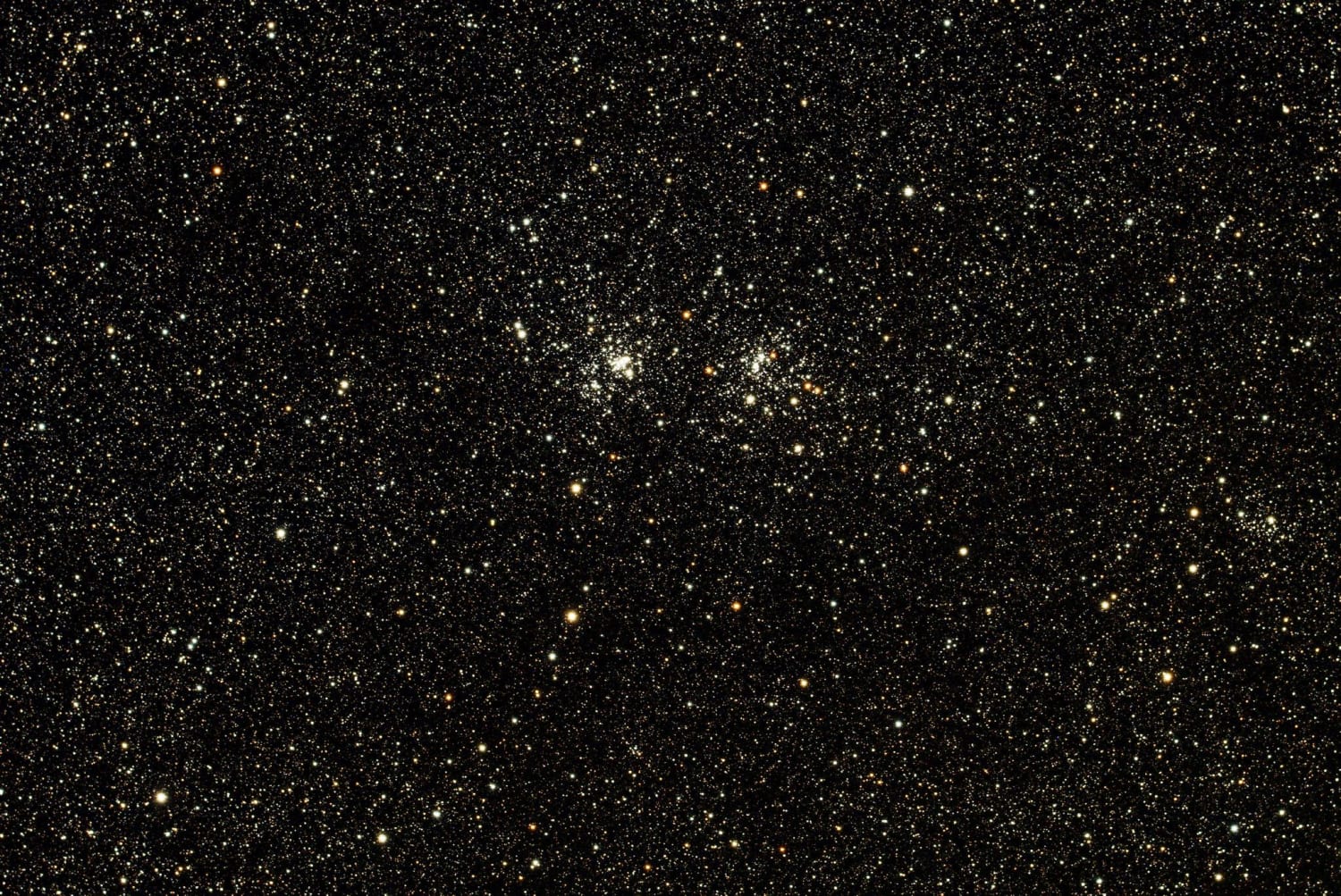NGC884 double-cluster of stars