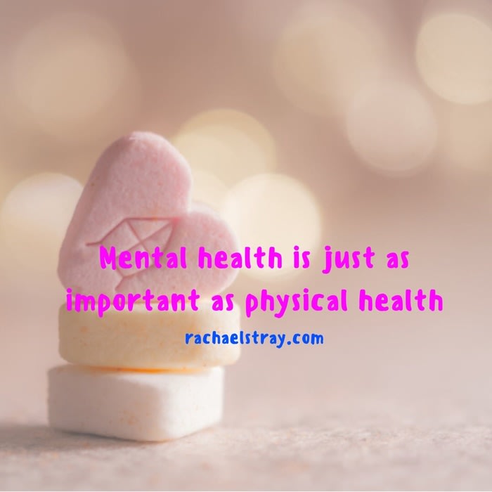 Mental Health IS Just As Important As Physical Health - Guest Post - Rachael's Thoughts