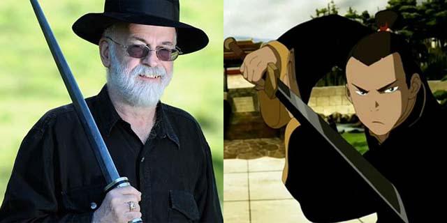 Terry Pratchett (Writer of Discworld) forged his own meteorite sword to be knighted.