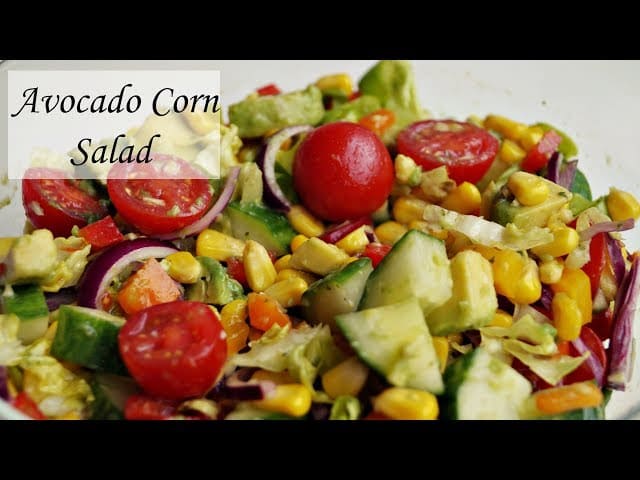 Avocado Corn Salad
