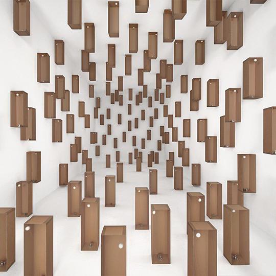 Sound sculpture installations by Zimoun | The Kid Should See This