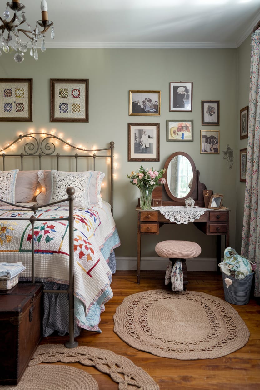 Fabulous Granny Chic (Grandmillennial) Home Decor Ideas