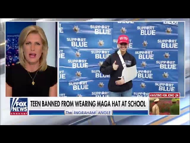 Student banned from wearing MAGA hat, allows LGBT, Bernie Sanders and other political apparels.
