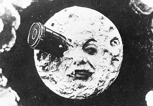 Lunar tales: The first (imaginative) Moon landings