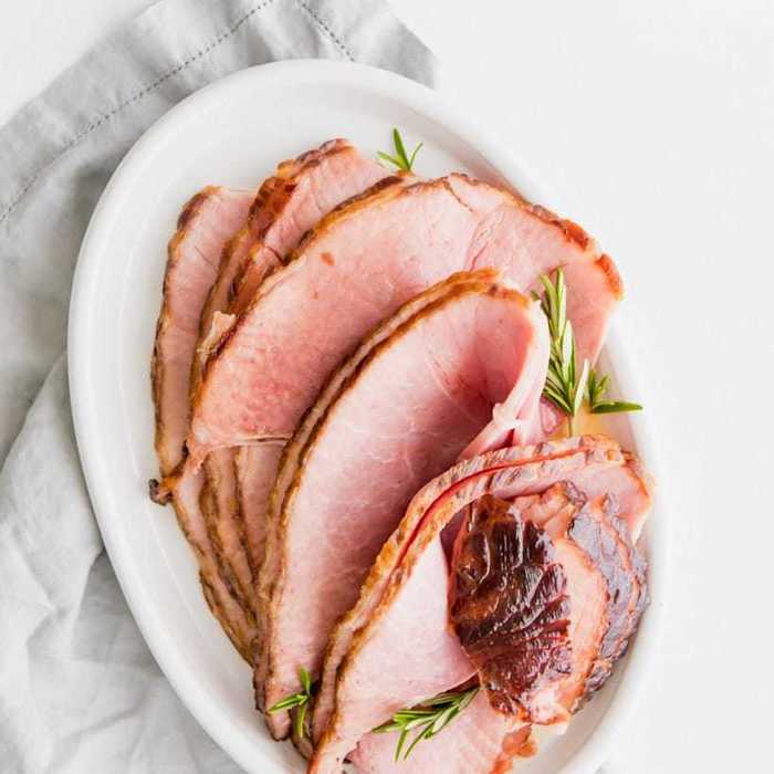 Rosemary Maple Glazed Ham