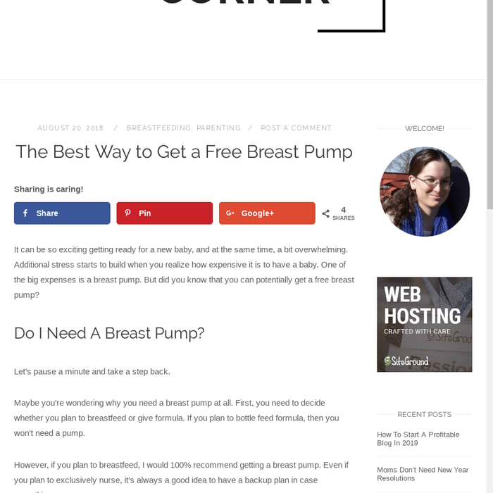The Best Way to Get a Free Breast Pump
