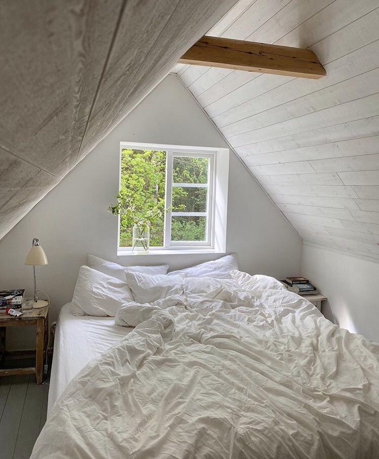 Cozy attic bedroom