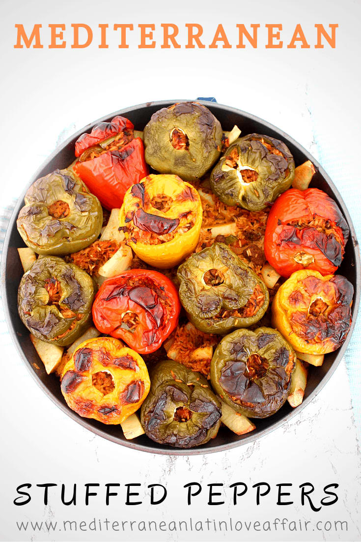 Stuffed Peppers - An Albanian Recipe - Mediterranean Latin Love Affair