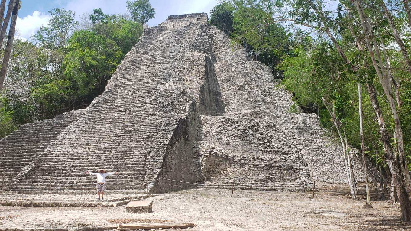 Nohoch Mul Pyramid, Coba, Mexico