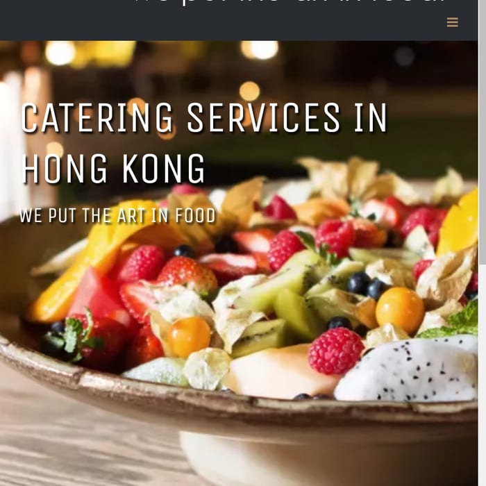Catering Hong Kong: Best catering service for corpoate & private events
