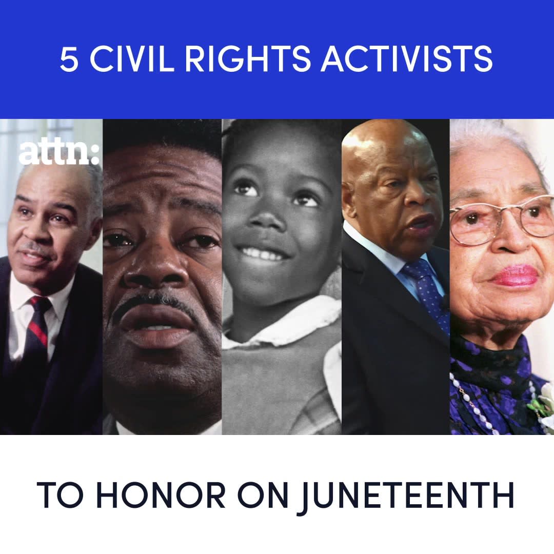 5 Civil Rights Activists to honor on Juneteenth. Special thanks to Elaine Gross, President of ERASE Racism.