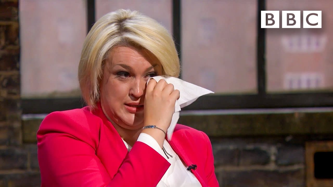 DRAGONS IN TEARS over kid’s clothing pitch 🐉🔥 Dragons’ Den - BBC
