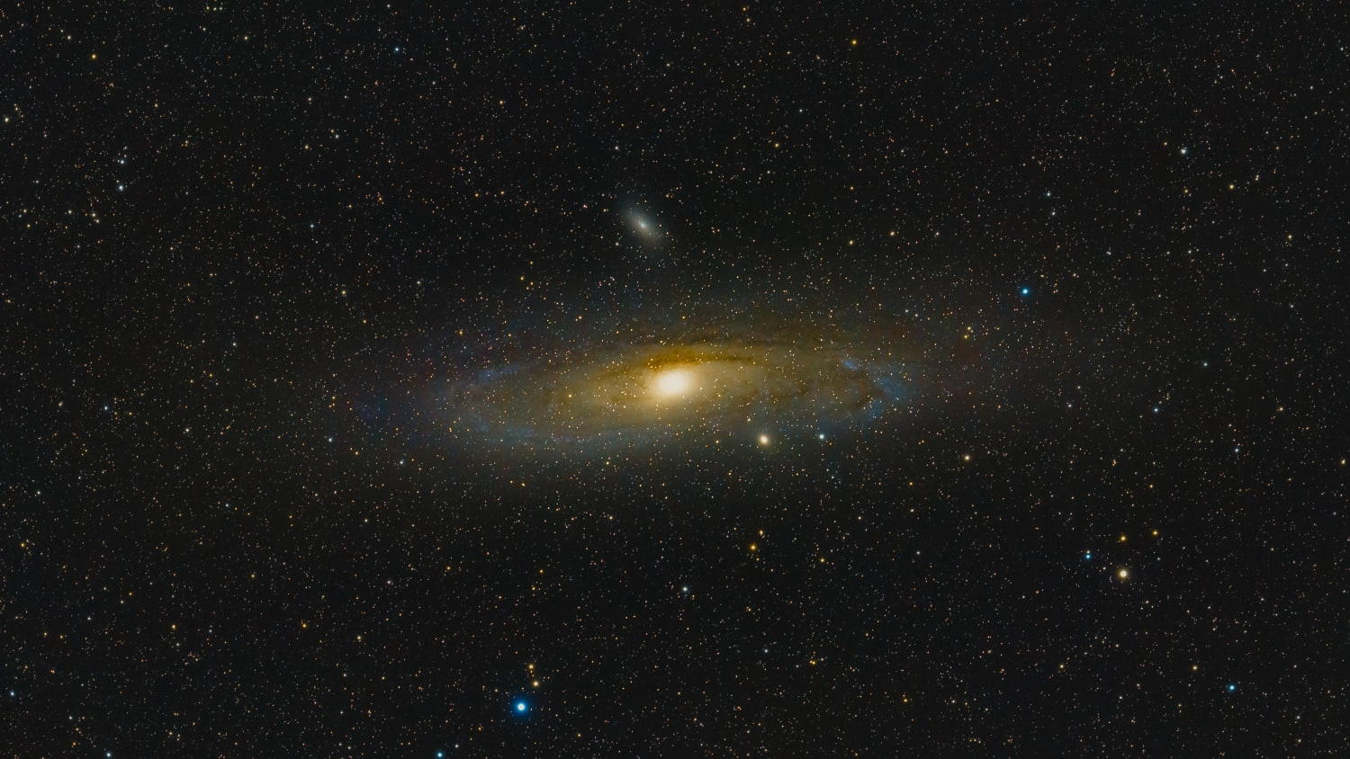 M31 - Andromeda Galaxy with M110 and M32