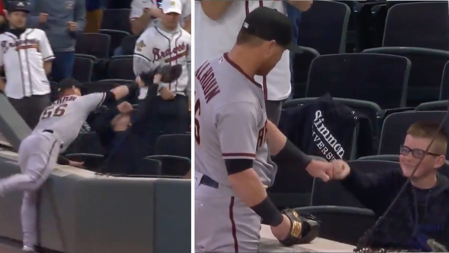 Young Fan Makes Incredible Foul Ball Catch