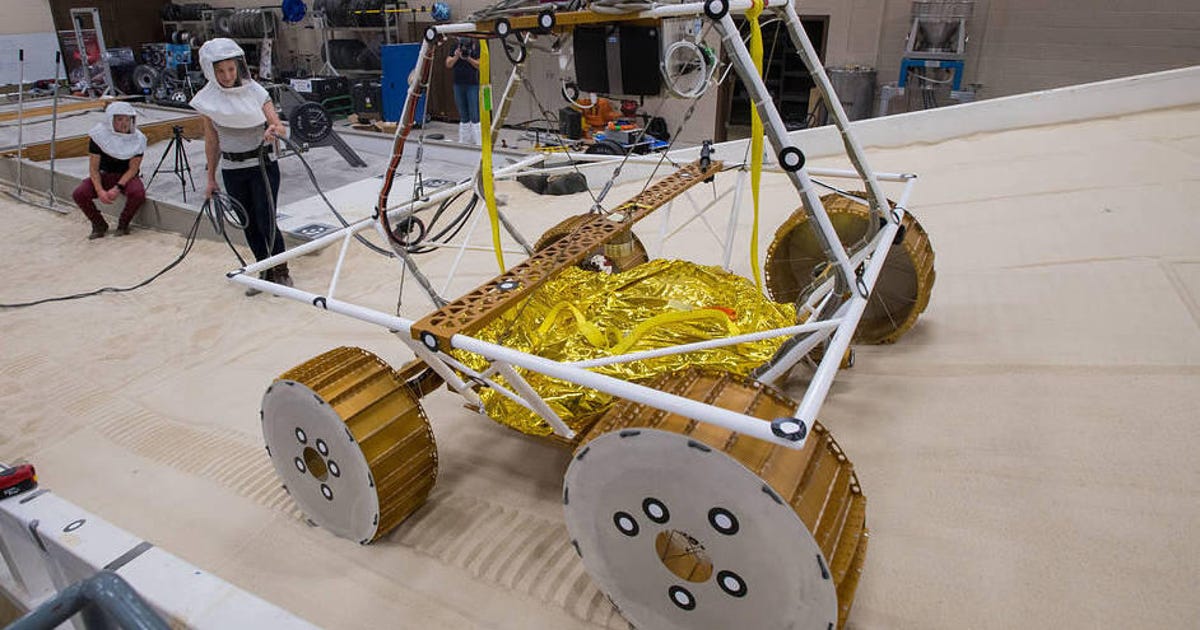 NASA's water-hunting Viper lunar rover books a ride to the moon with the company Astrobotic