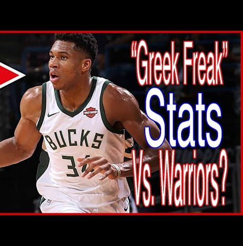 This Day in Sports November 8, 2018, Giannis Antetokounmpo Stats vs Warriors