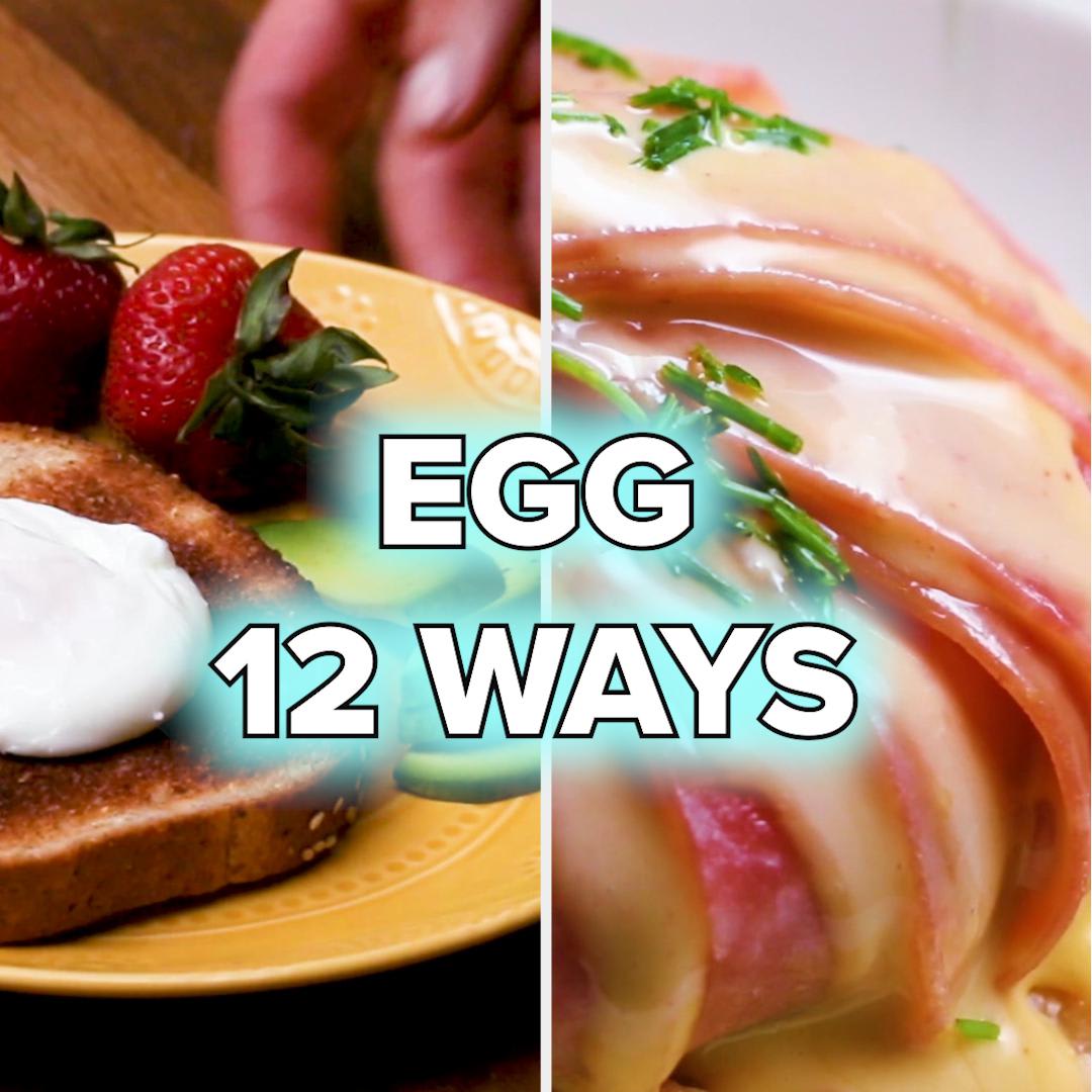 12 Amazing Ways To Cook Your Eggs Link to find the recipe in the Tasty app: