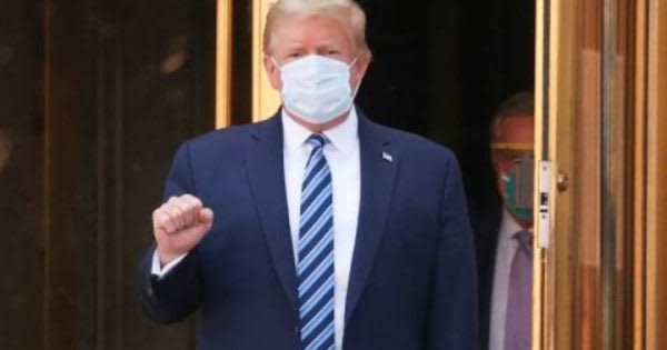 President Trump reportedly ripped open his Shirt to show a...