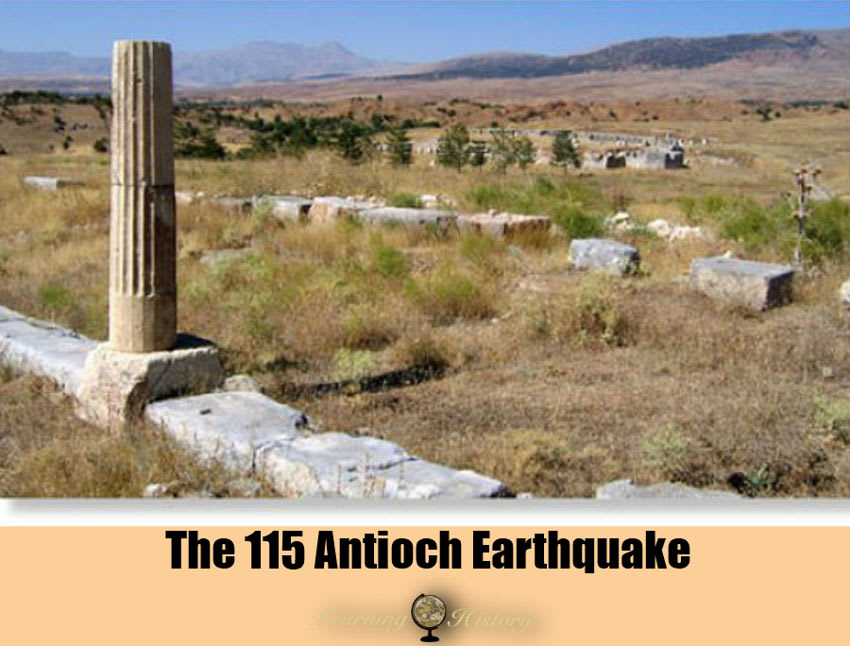 The 115 Antioch Earthquake: Historical Events