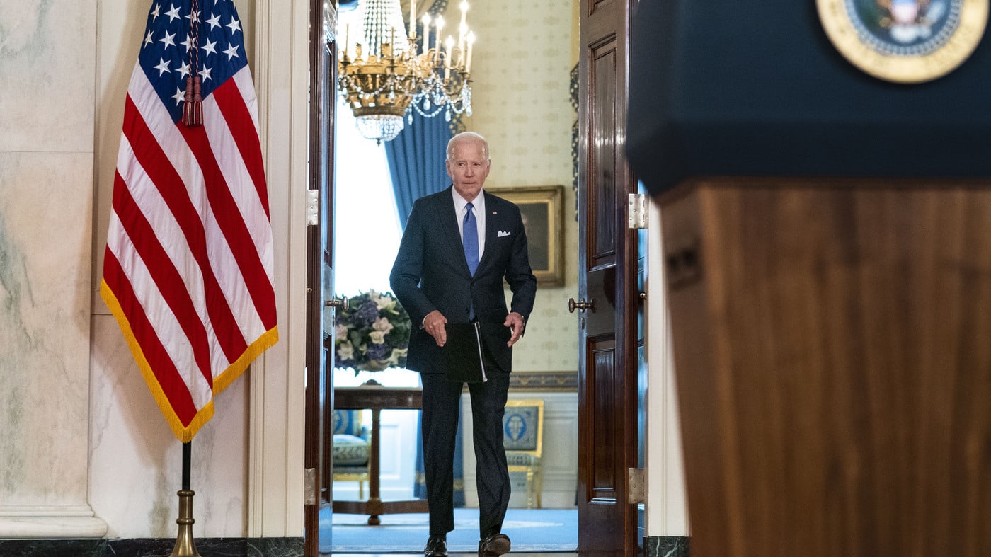 Following Roe's reversal, Biden calls it 'a sad day' for the court and the U.S.