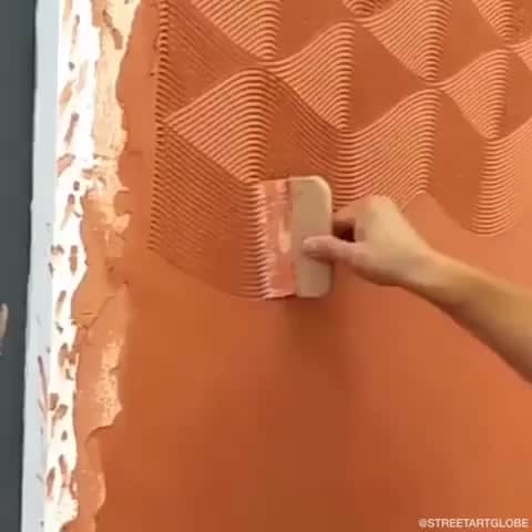 Smooth Lines on Wall