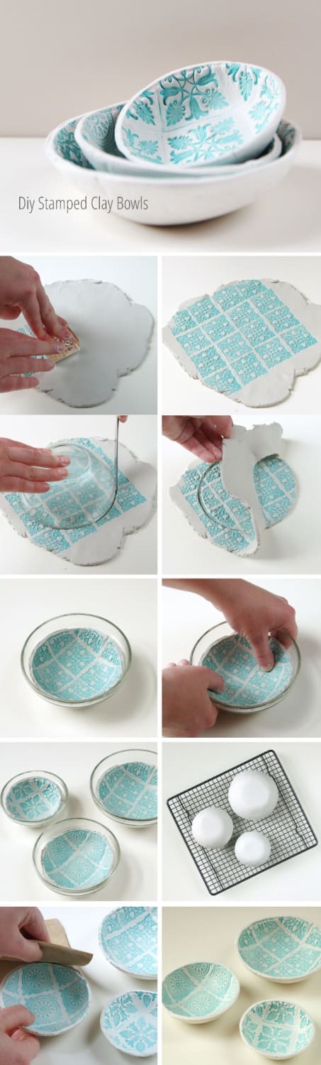 HOW TO MAKE DIY AIR DRY CLAY BOWLS. — Gathering Beauty