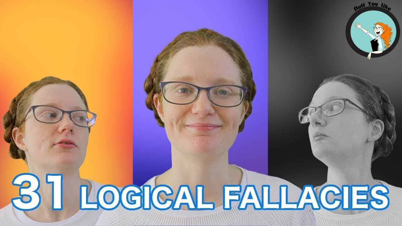 31 logical fallacies in 8 minutes