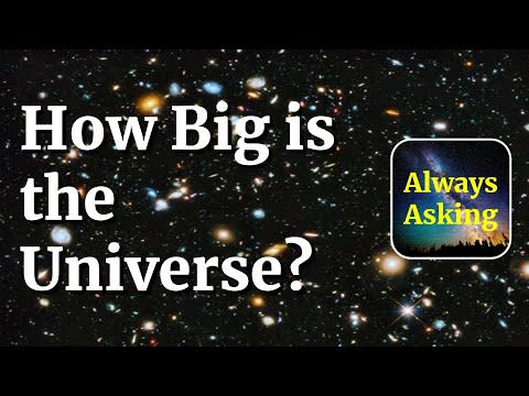 How big is the universe? The history, the discoveries, and modern speculations.