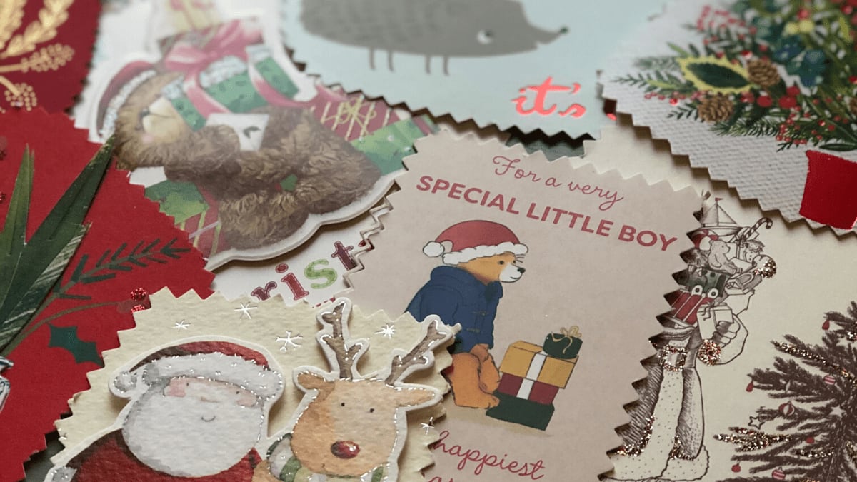 How to Reuse Christmas Cards as Gift Tags