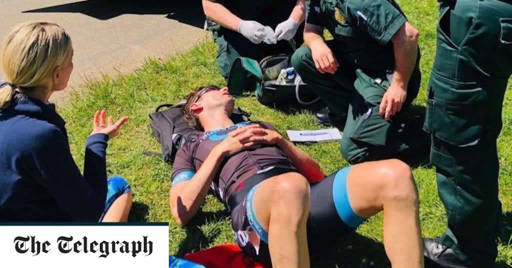 Olympic triathlete shatters pelvis after deer sends him flying during bike ride in Richmond Park, London